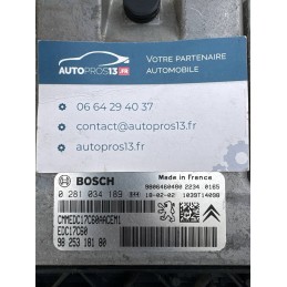CALCULATEUR MOTEUR CITROEN...
