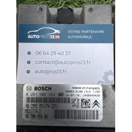 CALCULATEUR MOTEUR ECU PSA...