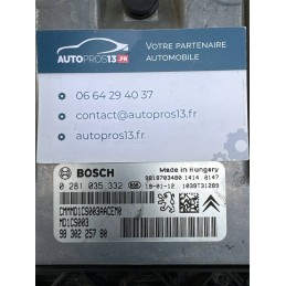 CALCULATEUR MOTEUR ECU PSA...