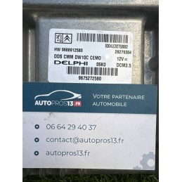CALCULATEUR MOTEUR CITROEN...