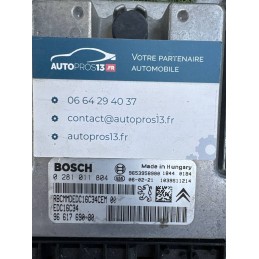 CALCULATEUR MOTEUR CITROEN...