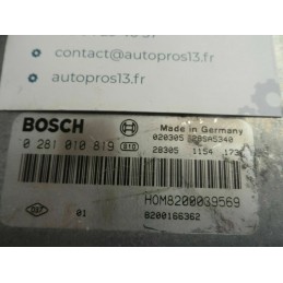 CALCULATEUR MOTEUR RENAULT...