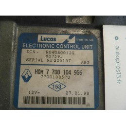 ECU CALCULATEUR DE MOTEUR A...