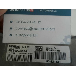 CALCULATEUR MOTEUR PEUGEOT...