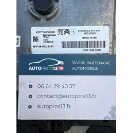 CALCULATEUR MOTEUR PEUGEOT...