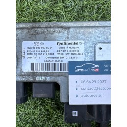 ECU CALCULATEUR START AND...