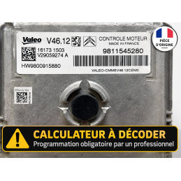 CALCULATEUR MOTEUR CITROEN...