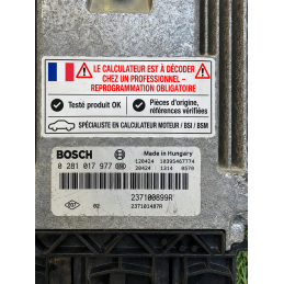 CALCULATEUR MOTEUR RENAULT...