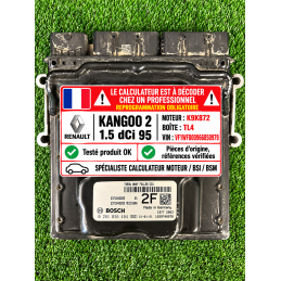CALCULATEUR MOTEUR RENAULT...