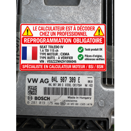 CALCULATEUR MOTEUR SEAT...