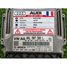 CALCULATEUR MOTEUR AUDI A4...
