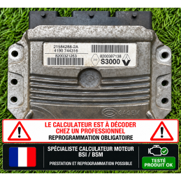 CALCULATEUR MOTEUR RENAULT...