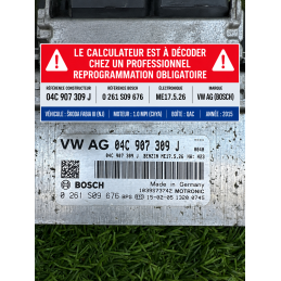 CALCULATEUR MOTEUR SKODA...
