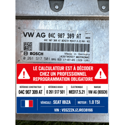 CALCULATEUR MOTEUR SEAT...