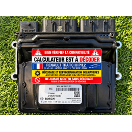 CALCULATEUR MOTEUR RENAULT...
