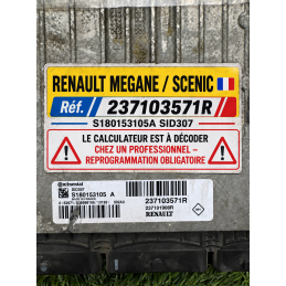 CALCULATEUR MOTEUR RENAULT...