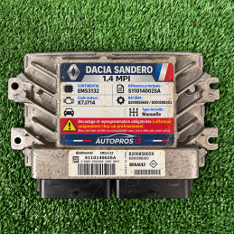 CALCULATEUR MOTEUR DACIA...