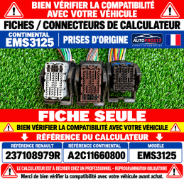 CONNECTEUR FICHE FAISCEAUX...