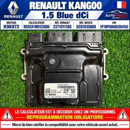 CALCULATEUR MOTEUR RENAULT...