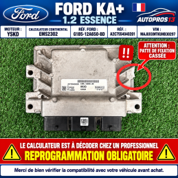 CALCULATEUR MOTEUR FORD KA...