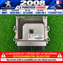 CALCULATEUR MOTEUR PEUGEOT...