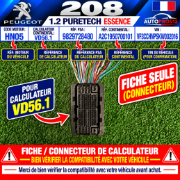 CONNECTEUR FICHE FAISCEAUX...