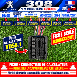 CONNECTEUR FICHE FAISCEAUX...
