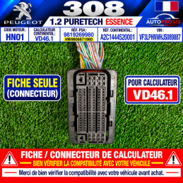 CONNECTEUR FICHE FAISCEAUX...