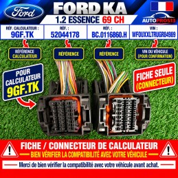 CONNECTEUR FICHE FAISCEAUX...