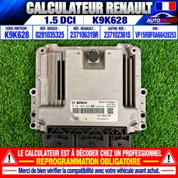 CALCULATEUR MOTEUR RENAULT...