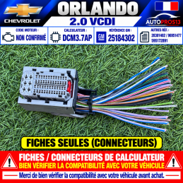 CONNECTEUR FICHE FAISCEAUX...
