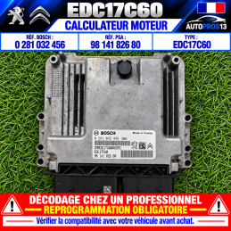 CALCULATEUR MOTEUR CITROEN...