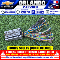 CONNECTEUR FICHE FAISCEAUX...