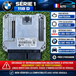 CALCULATEUR MOTEUR BMW...