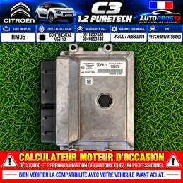 CALCULATEUR MOTEUR CITROEN...