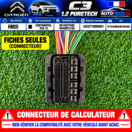 CONNECTEUR FICHE FAISCEAUX...