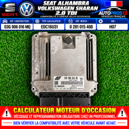 CALCULATEUR MOTEUR SEAT...