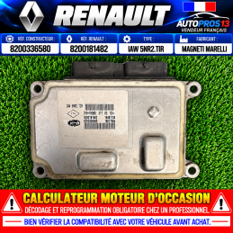 CALCULATEUR MOTEUR RENAULT...