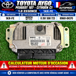 CALCULATEUR MOTEUR CITROEN...