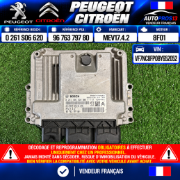 CALCULATEUR MOTEUR PEUGEOT...