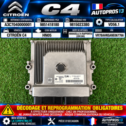 CALCULATEUR MOTEUR CITROEN...