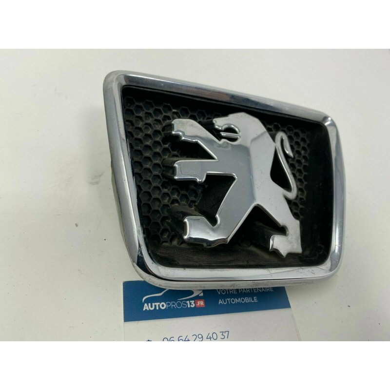 Logo Peugeot Pour 206 307 407 Et Autres - Autocollant 3D Métallique Pour Coffre