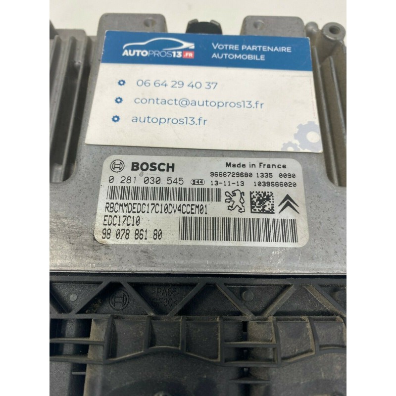 Calculateur Moteur (ECU) Pour Peugeot 206 1.4L - Référence S2PM-380 - À Décoder