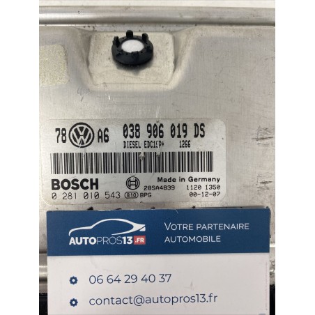 Calculateur Moteur (ECU) Volkswagen Touareg V10 TDI - Référence 0281015657 / 070906016EF