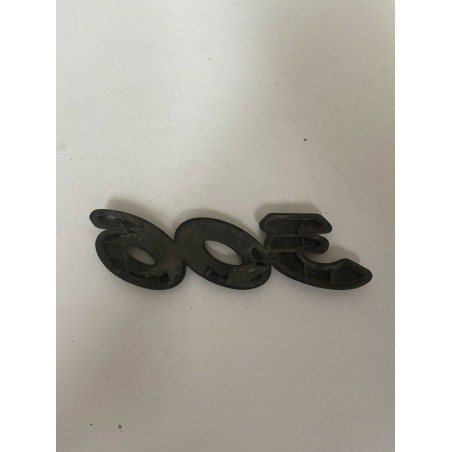 PEUGEOT DIESEL LOGO emblème sigle insigne monogramme hayon coffre métal