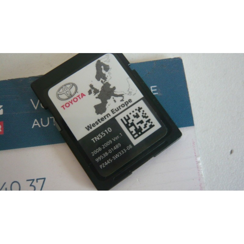 Scheda SD GPS Europa TNS510 Per Toyota 2020-2021 Ver.2 – PZ445-SD333-0V | Mappe Di Oltre 30 Paesi