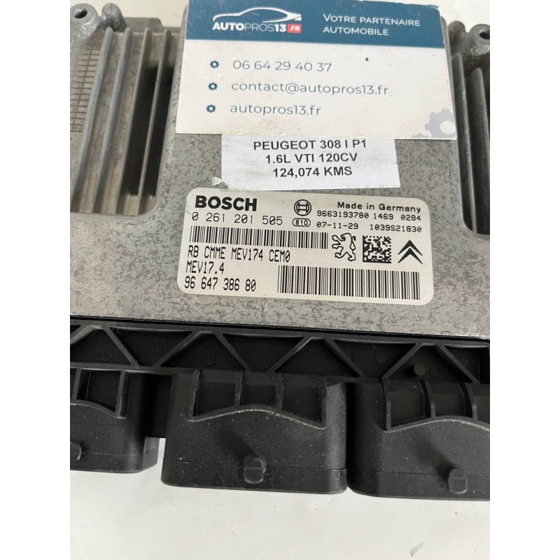Calculateur Moteur MED9.1 ECU Pour VW EOS 2.0 TFSI - Réf. 1Q0907115F / 0261S02479, Bosch, Décode, Occasion