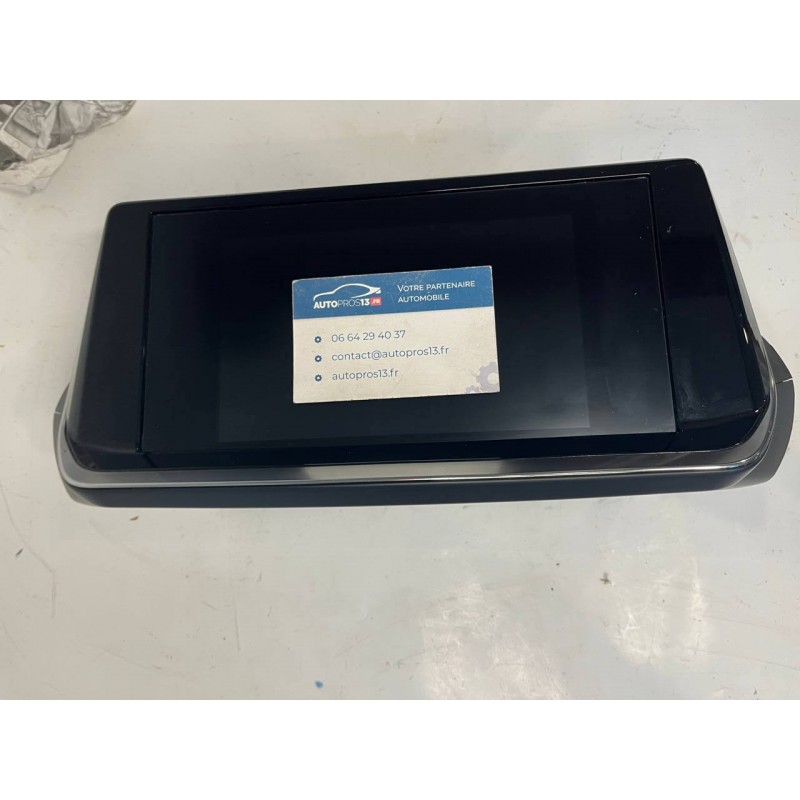 Cache Contour Afficheur écran GPS Pour Peugeot 2008 I Phase 2 - Pièce D'origine PSA Occasion