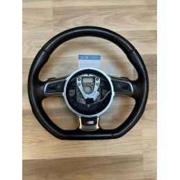 Volant CLIO 3 RS avec MEPLAT POINT - L'AS du volant cuir