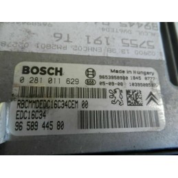 CALCULATEUR MOTEUR PEUGEOT...